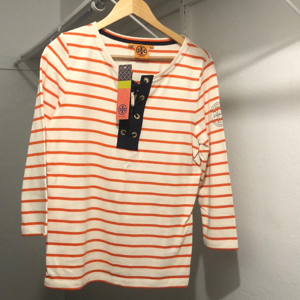 Tory Burch Laure Henley Top